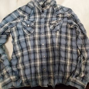 Women's  Harley Davidson  flannel shirt